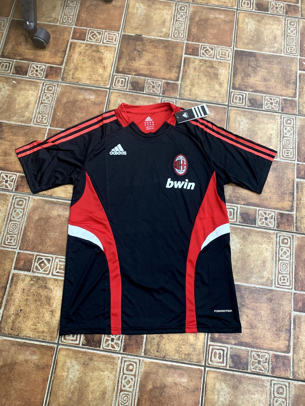 Adidas AC Milan 2008/09 Retro Training Jersey Size M
